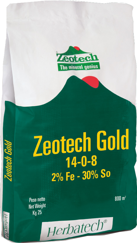 Concimi granulari per il mantenimento del prato Zeotech Gold